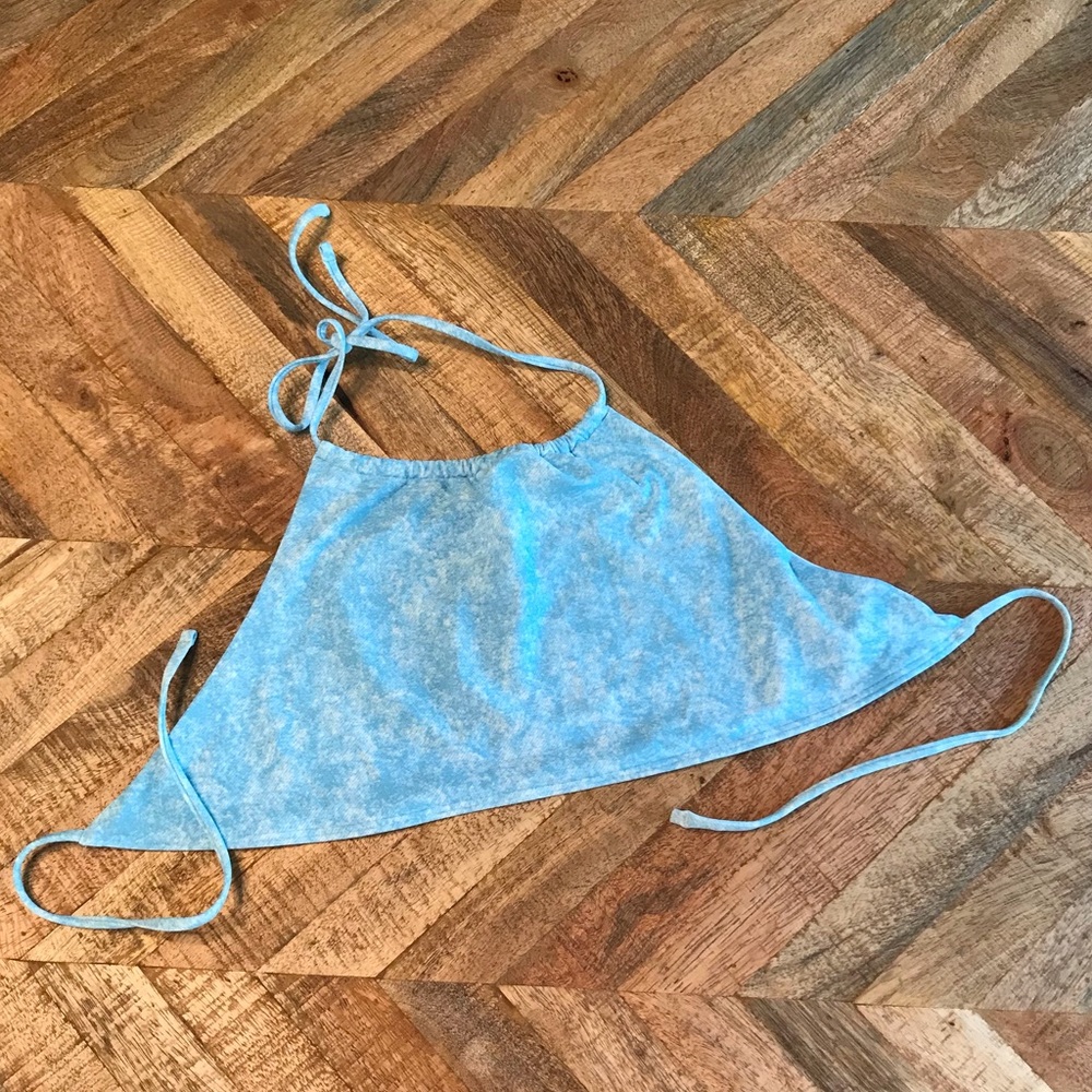Aerie halter bikini top